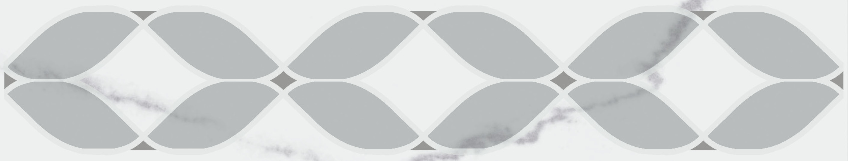 Керамический бордюр Kerama Marazzi Мираколи глянцевый 30x5,7