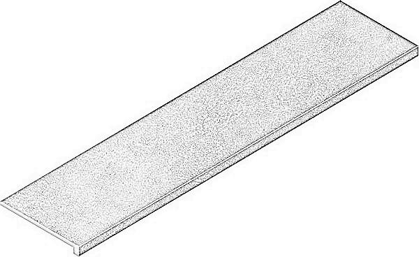 Керамическая ступень Italon Этернум все цвета правая 33х120