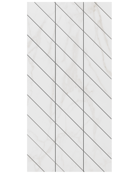 Фальшмозаика Estima Supreme SM02 Corner 30x60 Полированная (левый)