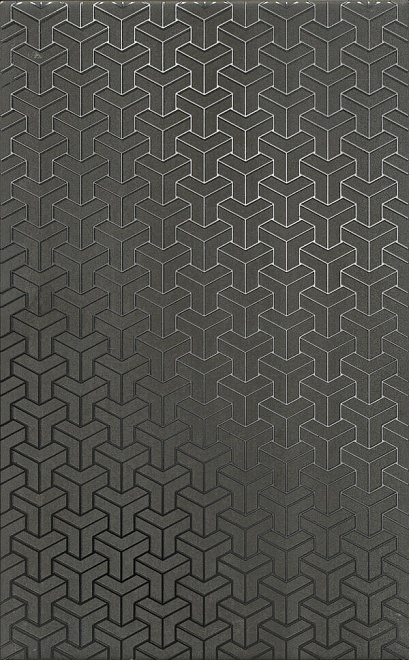 Керамический декор Ломбардиа HGD/D371/6400 антрацит