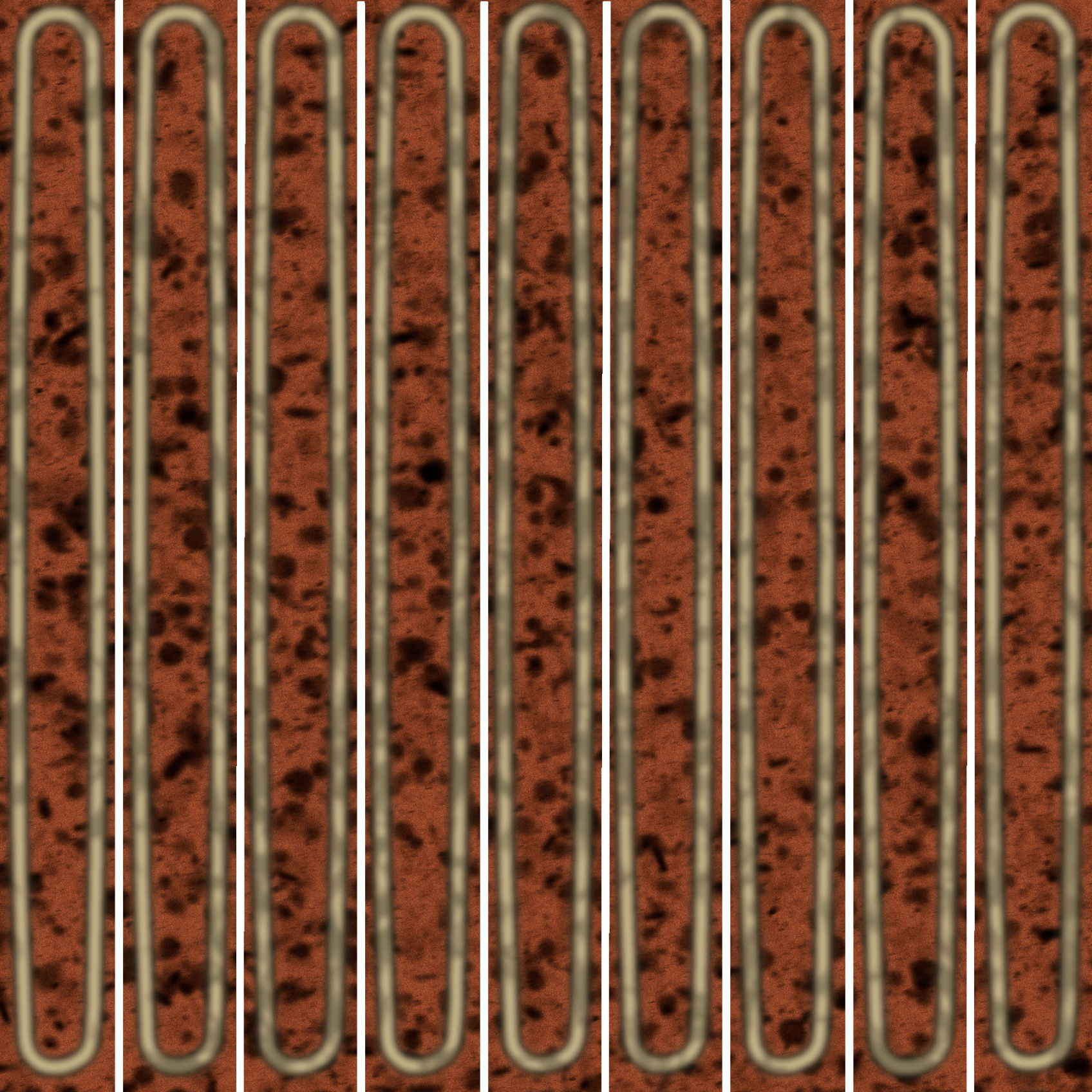 Керамический декор Kerama Marazzi Декор чипсет Далия оранжевый глянцевый 20x20