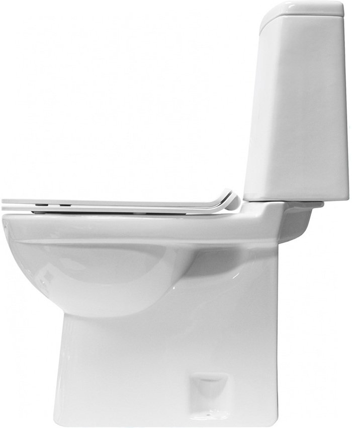 NEXT SLIM Унитаз-компакт Белый S1 (WC.CC/Next/2-SlimDM/WHT.G/S1) в Уфе — купить с доставкой | Nova