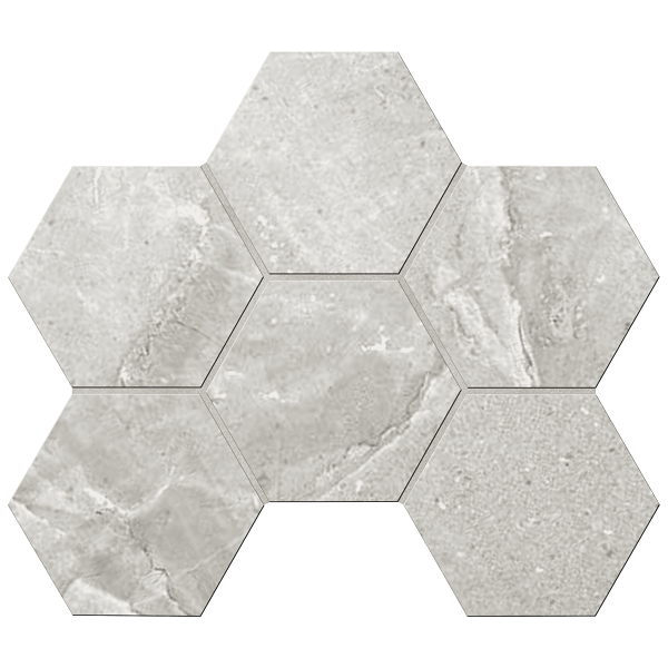 Мозаика Estima Kailas КA01 Hexagon 25x28,5 Неполированная