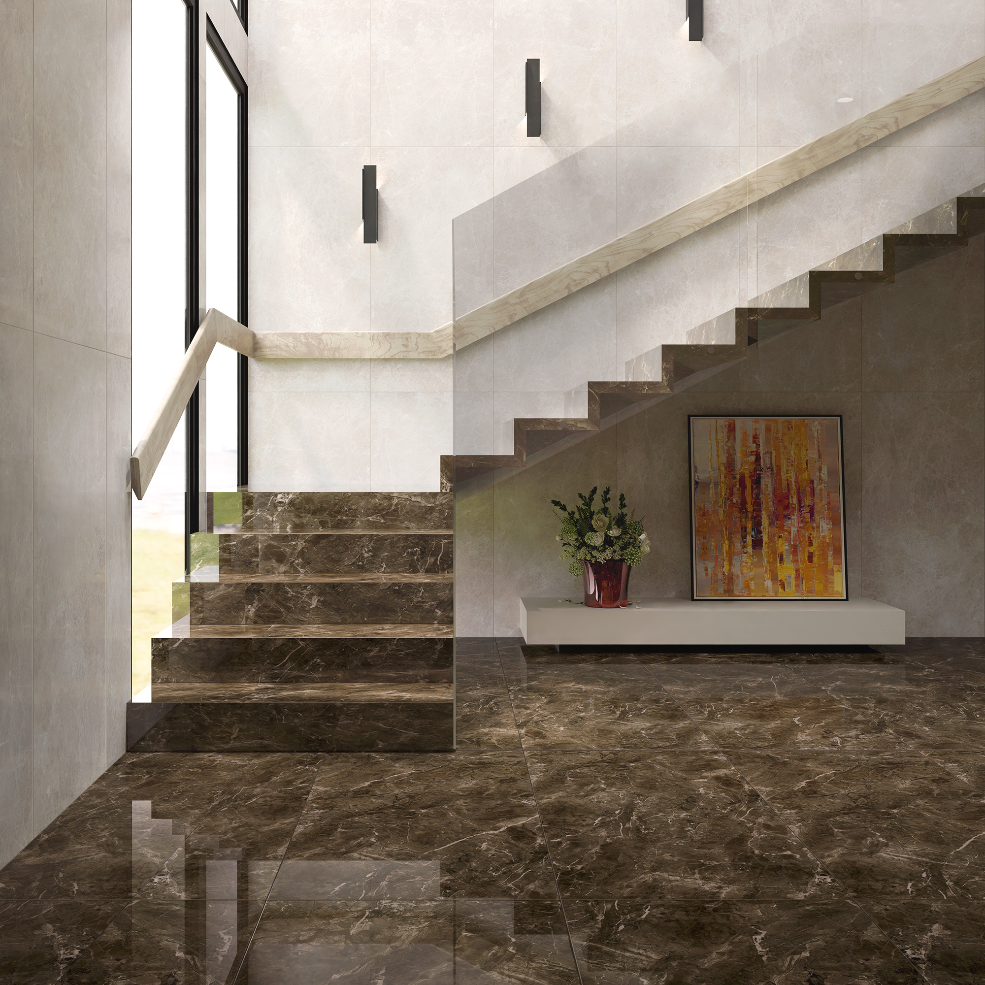 Керамический гранит Гранитея Синара G317MR бронзовый матовый 600x600x10