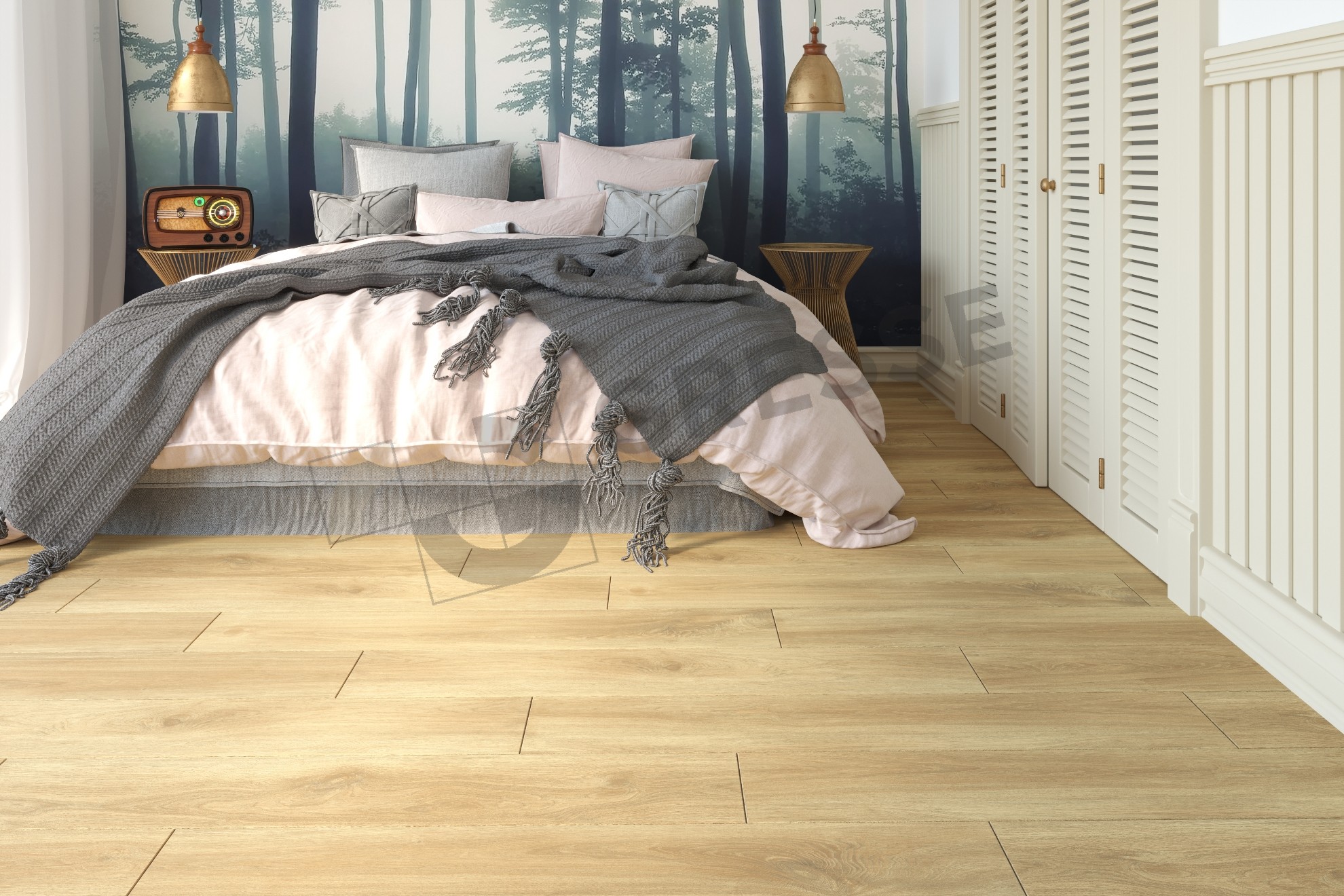 Керамический гранит Gresse GRS11-16S Ajanta-Oak дуб бежевый 1200x200x10