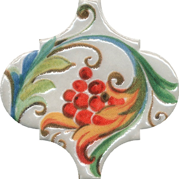 Керамический декор Kerama Marazzi Арабески Тоскана VT/A584/65000 8 глянцевый 6,5x6,5