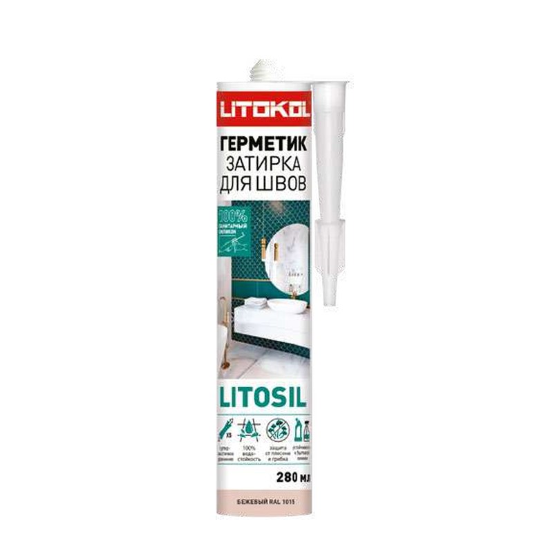 Силиконовый герметик LITOSIL 0,28 кг в Уфе — купить с доставкой | Nova
