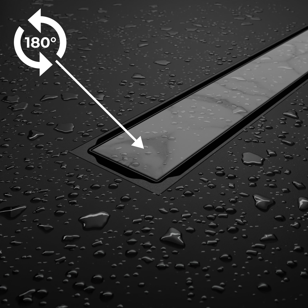Душевой трап линейный RGW SDR-22B  400 мм