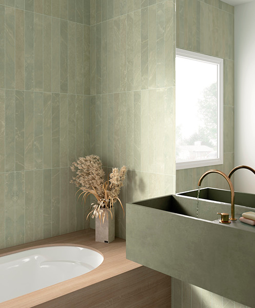 Керамогранит 32055 MARMORIS Matcha 7,5x60 см 32055 в Уфе — купить с доставкой | Nova