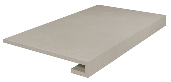 Керамическая ступень Kerama Marazzi Онда SG648320R\GCF серый натуральный обрезной 33x60