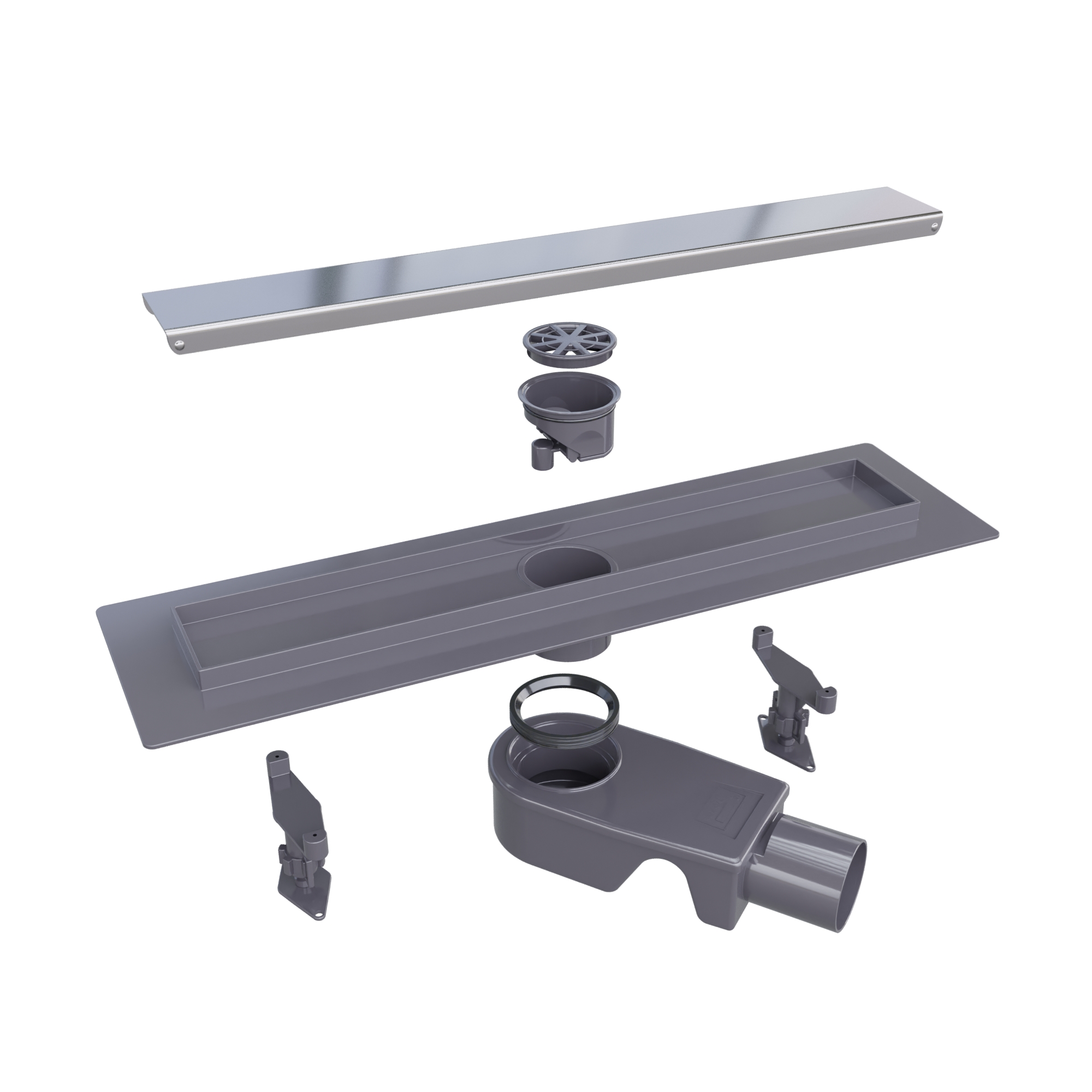 Душевой трап линейный RGW SDR-31  600 мм