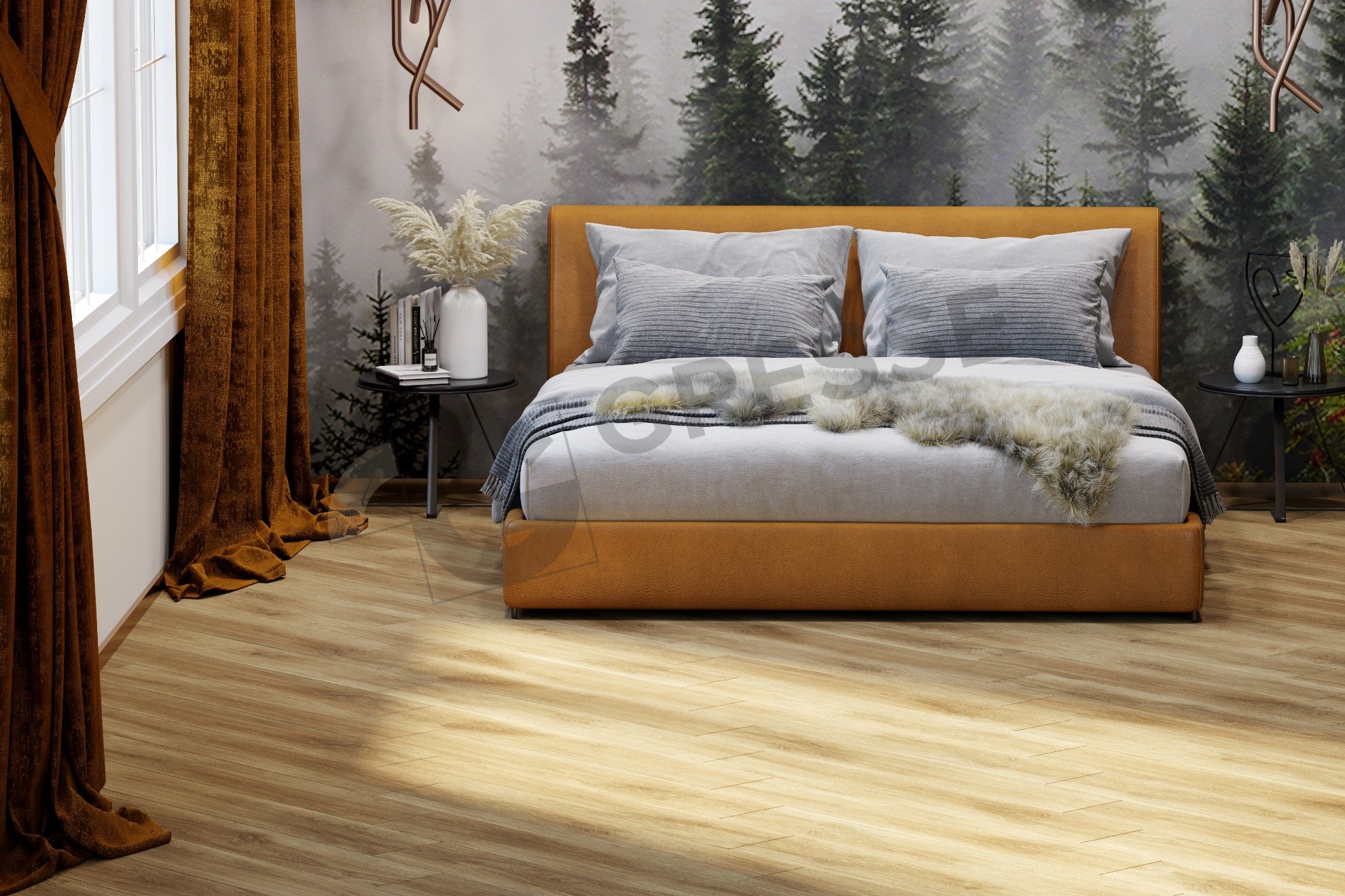 Керамический гранит Gresse GRS11-13S Ajanta-Iroko ироко бежевый 1200x200x10