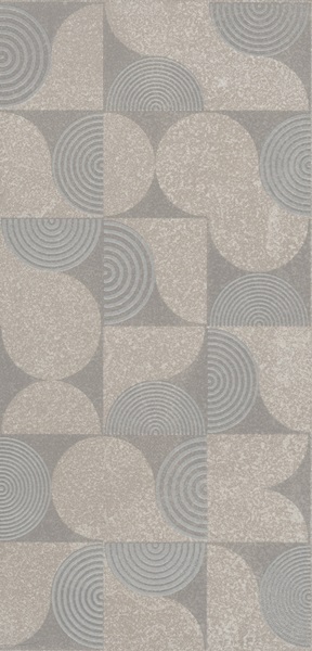 Керамический бордюр Авенида AZ/B006/11232R серый светлый матовый обрезной