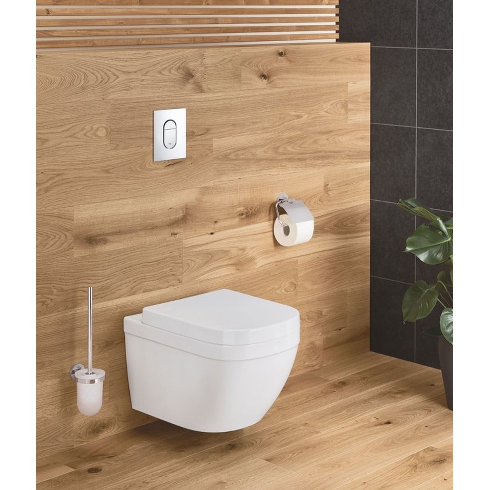 Euro Ceramic Сиденье для WC с микролифтом, альпин белый (замена арт. 39330001) в Уфе — купить с доставкой | Nova
