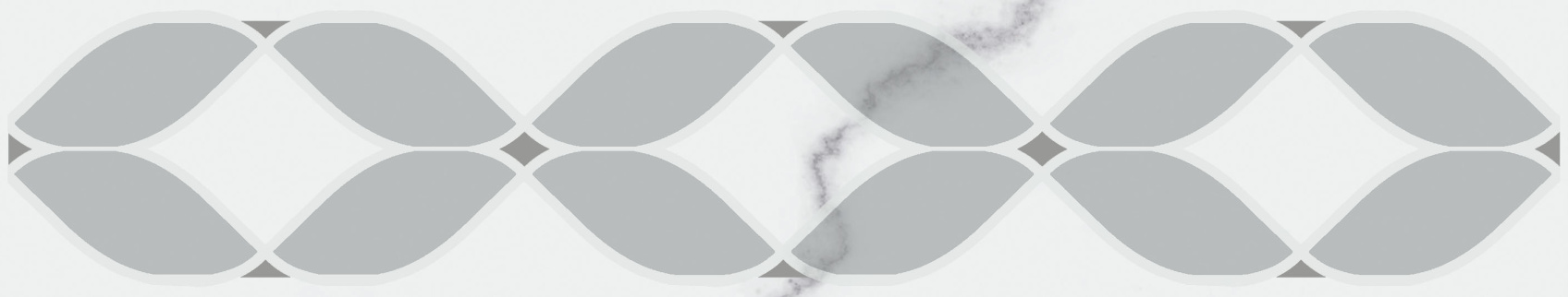 Керамический бордюр Kerama Marazzi Мираколи глянцевый 30x5,7