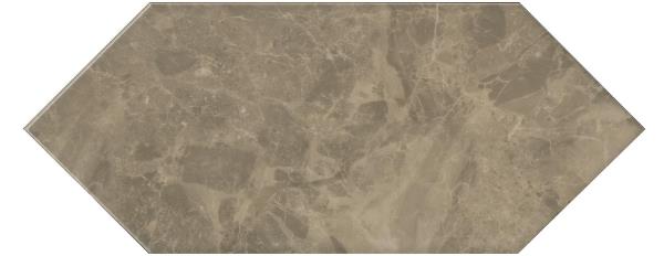 Керамическая плитка Бикуш 35002 бежевый темный глянцевый