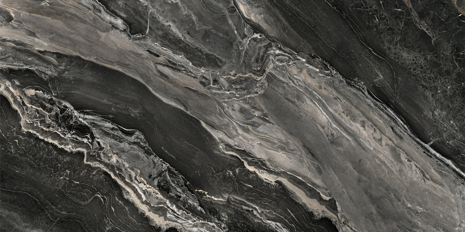 Керамический гранит Artkera Group Karpaty Marble black полированная 60х120 60120KRT99P в Уфе — купить с доставкой | Nova