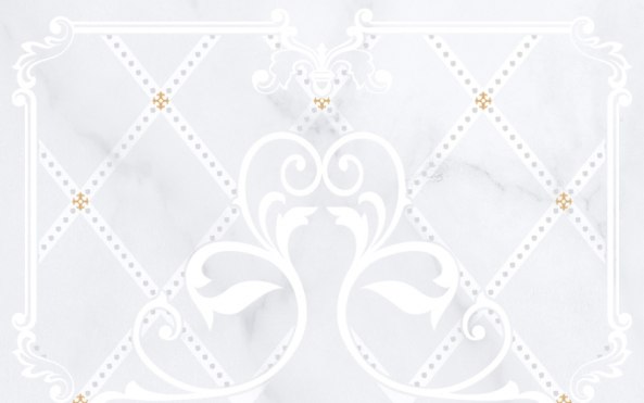 Керамический декор Милана светлый 01