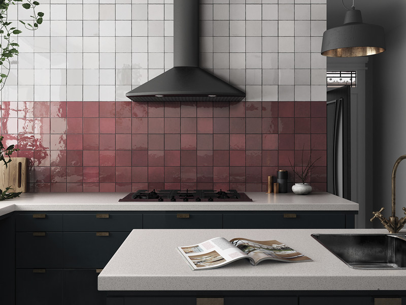 Плитка керамическая настенная 24457 ARTISAN Burgundy 13,2х13,2 см 24457 в Уфе — купить с доставкой | Nova