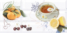 Керамический декор Azori Вог Morning 3 20,1x40,5