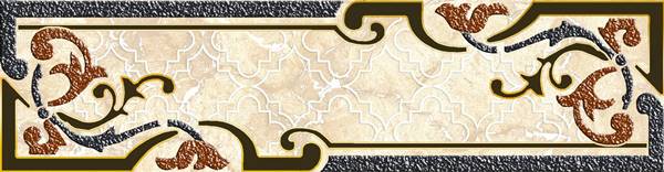 Керамический бордюр Axima Изабель В2 250х65