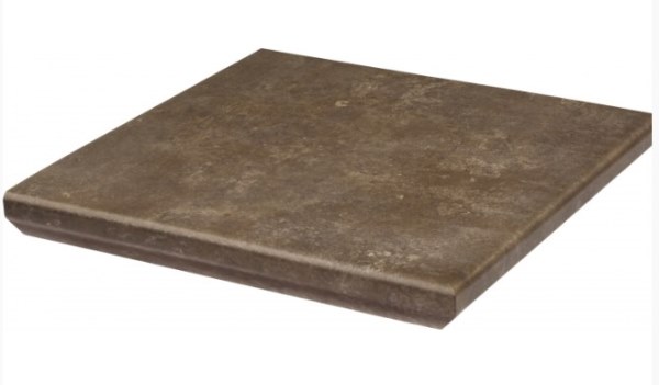 Ступень Ilario Brown Kapinos Stopnica Narożna угловая с капиносом структура