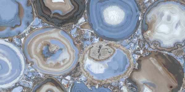 Керамическая плитка Axima Сингапур синий 25x50