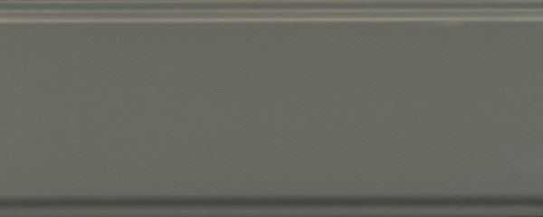 Керамический бордюр Магнолия BDA024R зеленый матовый обрезной