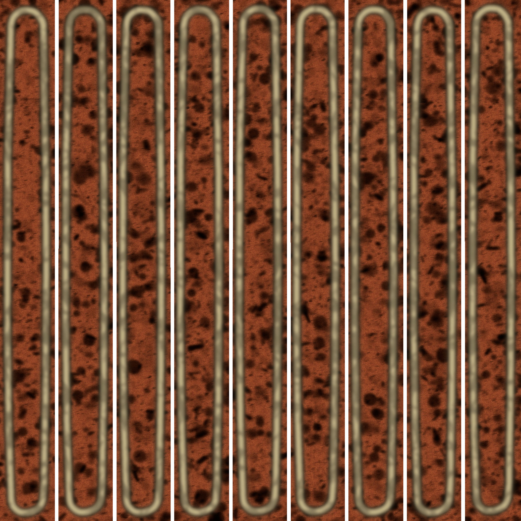 Керамический декор Kerama Marazzi Декор чипсет Далия оранжевый глянцевый 20x20