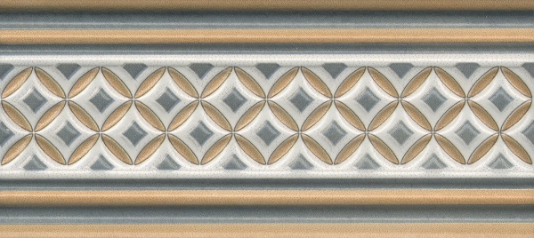 Керамический бордюр Kerama Marazzi Монтальбано LAB002 1 матовый 15x6,7