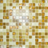 Стеклянная мозаика HK20 карамельный микс