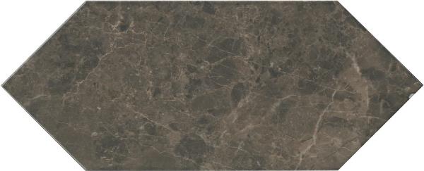 Керамическая плитка Бикуш 35014 коричневый глянцевый