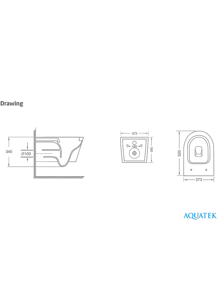 SET AQUATEK СИРИУС (рама AQUATEK Standard INS-0000012(без клавиши и крепежа) + унитаз AQ1582T-00 СИРИУС TORNADO с тонким сиденьем soft-close) в Уфе — купить с доставкой | Nova