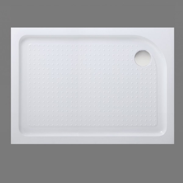 Акриловый поддон Belbagno 120х80 см правый TRAY-BB-AH-120/80-15-W-R