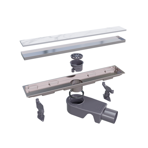 Душевой трап линейный RGW SDR-22  400 мм