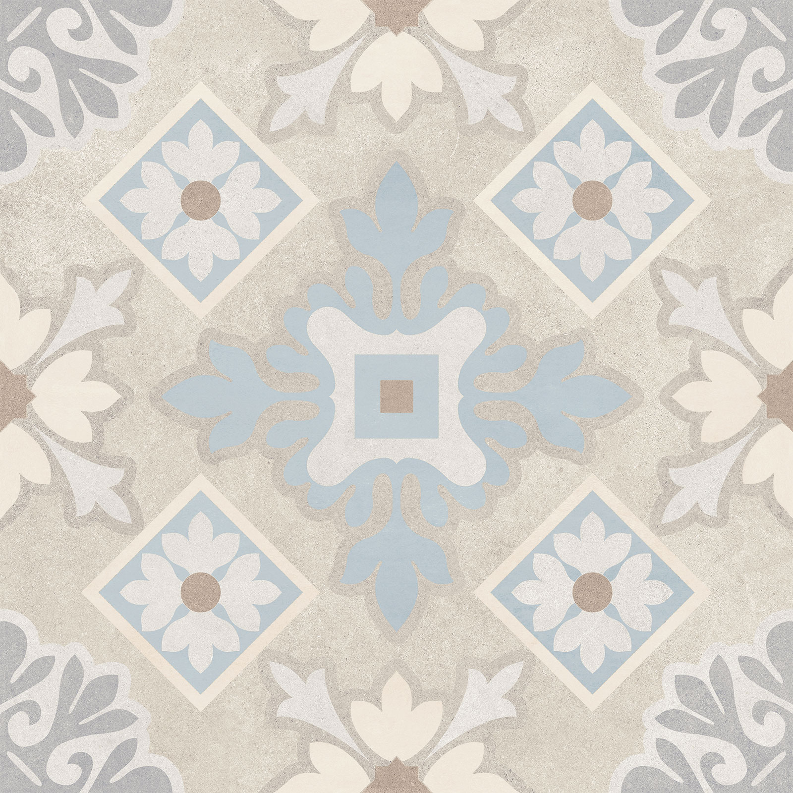 Керамический гранит Alma Ceramica Floral матовая 60х60 GFU6060FLL46R в Уфе — купить с доставкой | Nova