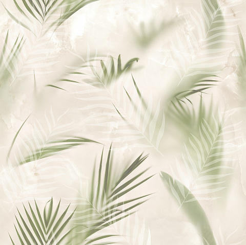 Керамическое панно Azori Latila Feuille 630x630 из 2 частей 315x630