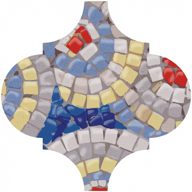 Керамический декор Kerama Marazzi Арабески Майолика OP\A172\65000 Гауди 6,5x6,5