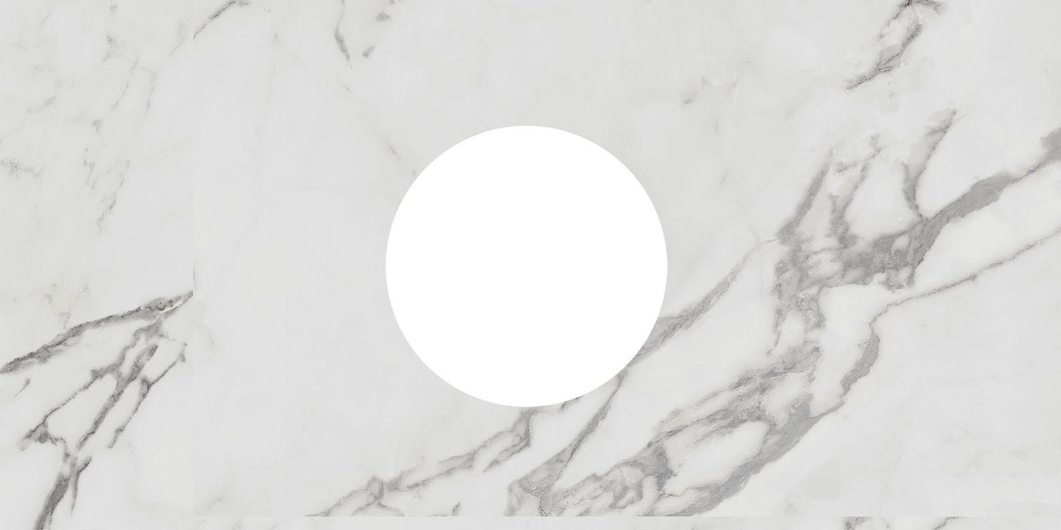 Керамический декор Kerama Marazzi ID159 Коррер белый наборный глянцевый обрезной 30х60