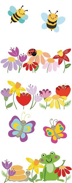 Керамическое панно Kids Флора 52-05-01-3028