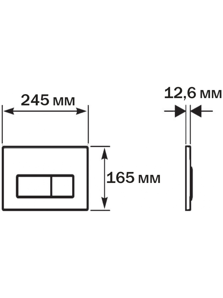 SET AQUATEK СИРИУС PNS-07 (рама INSP-0000001+крепёжKKI-0000002+ клавиша PNS-0000007 + унитаз AQ1582T-00 СИРИУС TORNADO с тонким сиденьем soft-close) в Уфе — купить с доставкой | Nova