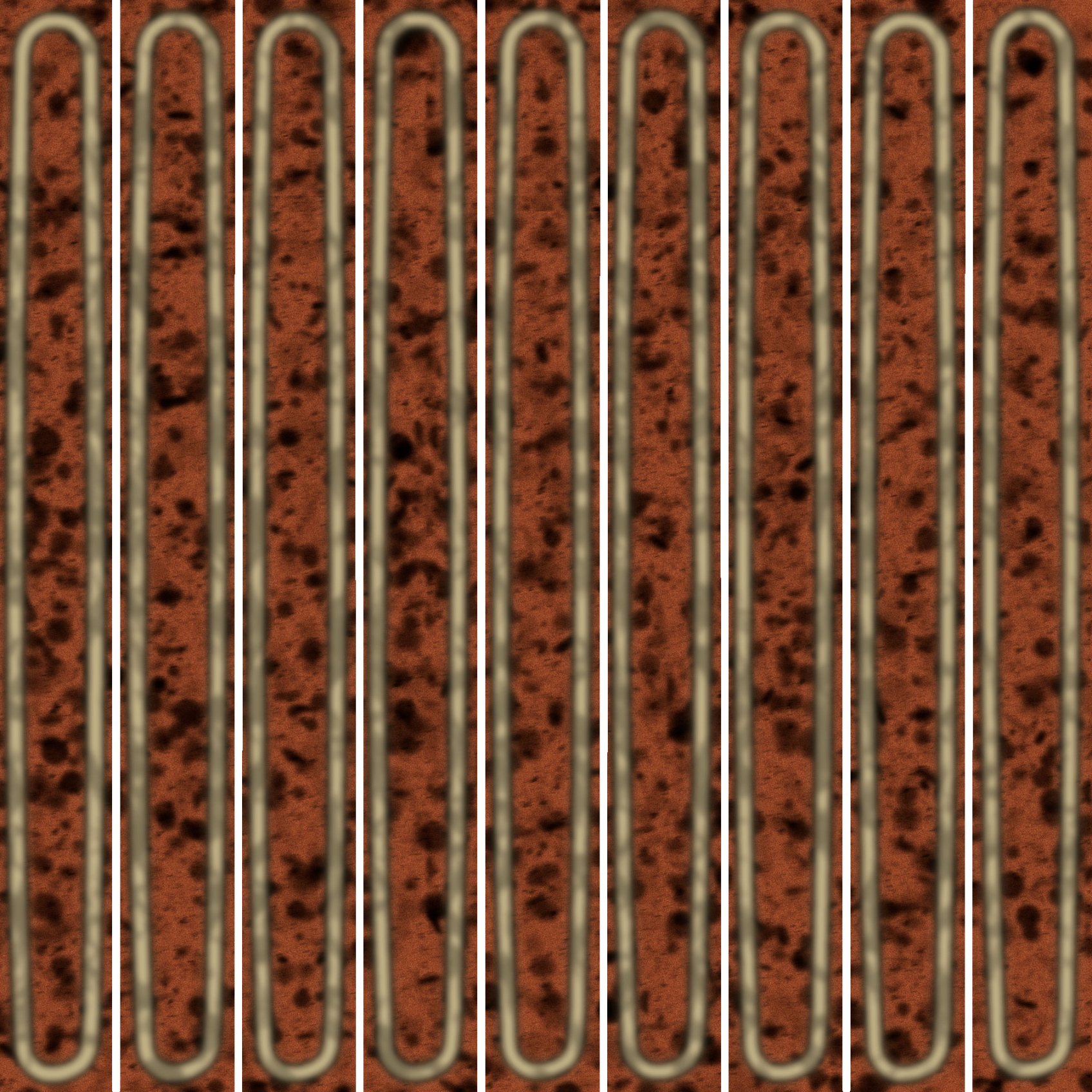 Керамический декор Kerama Marazzi Декор чипсет Далия оранжевый глянцевый 20x20