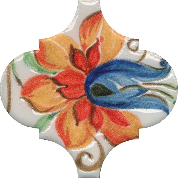 Керамический декор Kerama Marazzi Арабески Тоскана VT/A585/65000 9 глянцевый 6,5x6,5