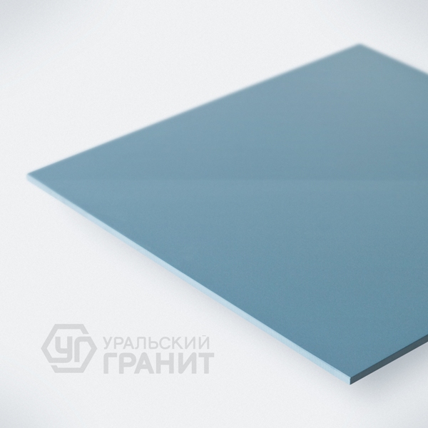 Керамический гранит УГ UF008PR голубой полированный 60х60х0.9