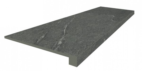 Керамическая ступень Турин Блэк фронтальная