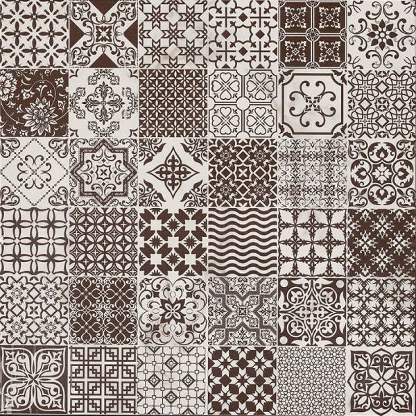 Керамический гранит Ethnic White Rec BIEN0057 60х60