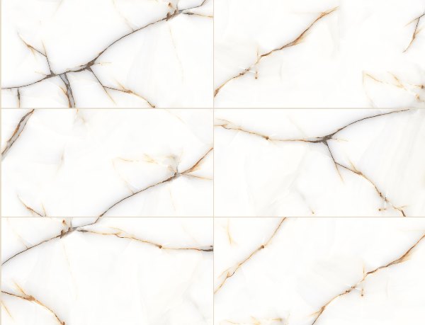 Керамический гранит Crystal White Polished 60x120