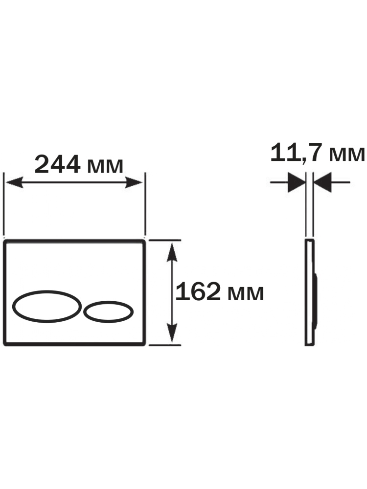 SET AQUATEK БЕТТА-071 4в1 (рама AQUATEK Standard INS-0000012+ кркпеж KKI-0000002+клавиша KDI-0000071+унитаз БЕТТА AQ1253W-00 с тонким сиденьем sc) в Уфе — купить с доставкой | Nova