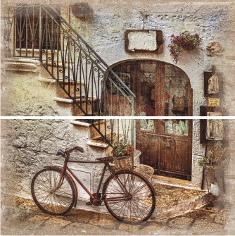 Керамическое панно Axima Сенат D2 (панно из 2-х плиток)