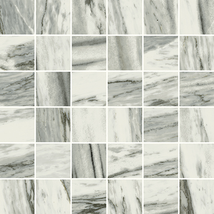 Керамическая мозайка Italon Скайфолл Бьянко 30х30 патинированная